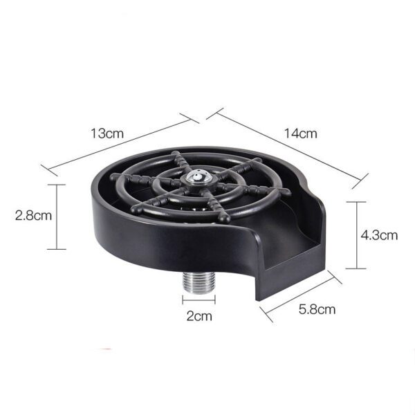 Countertop Cup Rinser and Sink Accessories