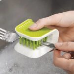 U-Shaped Knife and Cutlery Cleaning Brush - Image 2