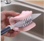 U-Shaped Knife and Cutlery Cleaning Brush - Image 3