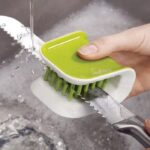U-Shaped Knife and Cutlery Cleaning Brush