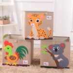 Hot Sale Kids Cartoons Toys Dolls Organizer Storage Closet Storage Bag Organizer Storage Boxes - Image 4