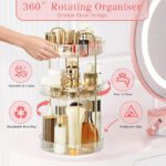 360° Rotating Makeup Organizer, 2- or 3-Tier - Image 4
