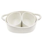Foldable Cotton Rope Storage Basket, Grey or Beige - Image 3