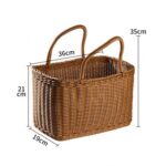 Woven Household Storage Basket - Image 4
