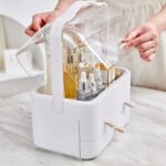 2L Covered Cosmetic Organizer with Compartments - Image 3