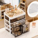 3- or 4-Tier Makeup and Skincare Storage Organizer - Image 2